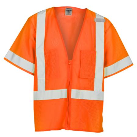 ML Kishigo Class 3 Economy All Mesh Vest 2XLarge (Orange) - 12652