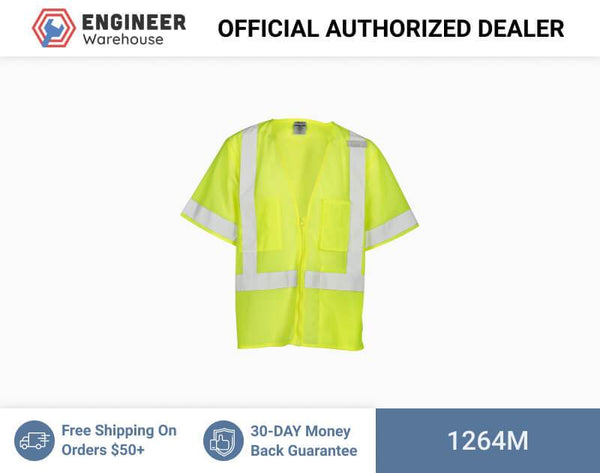 ML Kishigo Class 3 Economy All Mesh Vest Medium (Lime) - 1264M