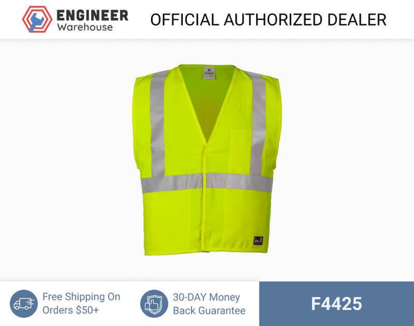 ML Kishigo Flame Resistant FR ARC Vest - 5XLarge - Lime- ARC 2 - F4425