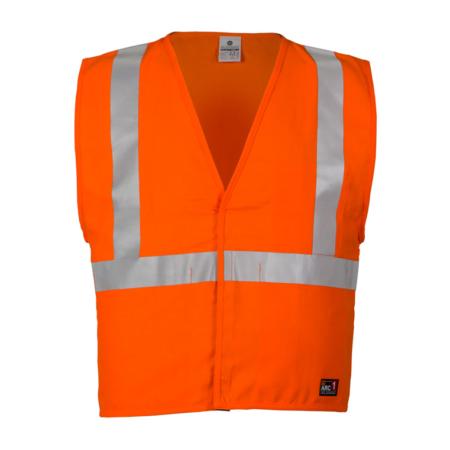 ML Kishigo Flame Resistant FR ARC Vest - XLarge - Orange- ARC 1 - F443X