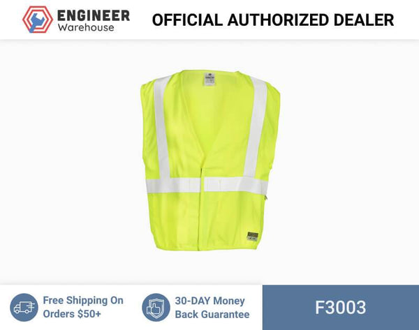 ML Kishigo Flame Resistant FR Classic Vest - 3XLarge - Lime - F3003