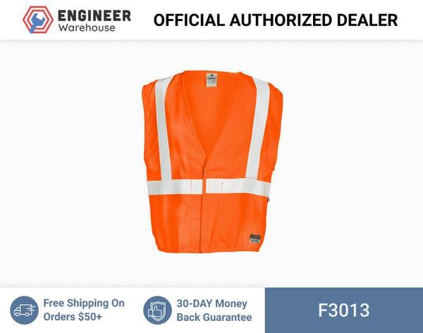 ML Kishigo Flame Resistant FR Classic Vest - 3XLarge - Orange - F3013