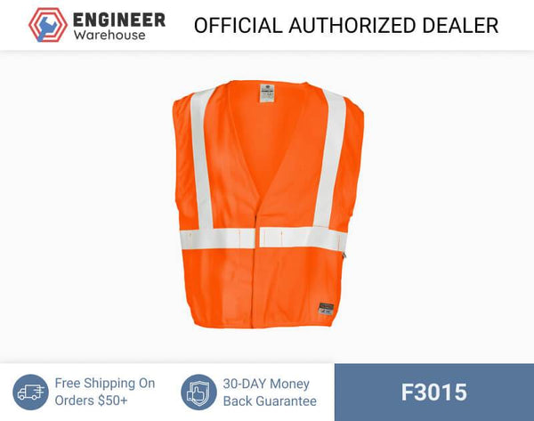 ML Kishigo Flame Resistant FR Classic Vest - 5XLarge - Orange - F3015