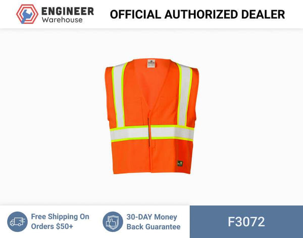 ML Kishigo Flame Resistant FR Pro Series Vest - Class 2 - 2XLarge - Orange: 2-4 week lead time - F3072
