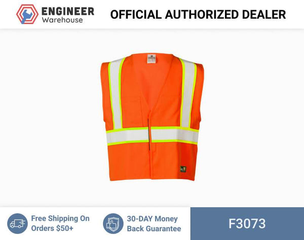 ML Kishigo Flame Resistant FR Pro Series Vest - Class 2 - 3XLarge - Orange: 2-4 week lead time - F3073