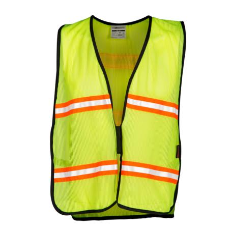 ML Kishigo Non-ANSI Vests N Series Mesh Vest - Lime - NLA2