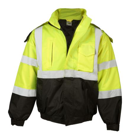 ML Kishigo Outerwear Economy Bomber Jacket - 2XLarge - Lime - JS1212