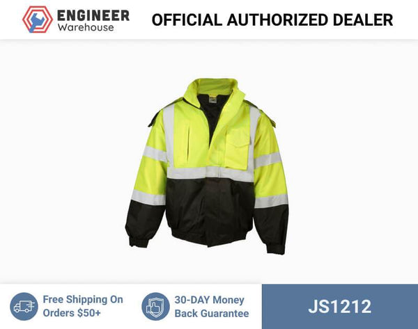 ML Kishigo Outerwear Economy Bomber Jacket - 2XLarge - Lime - JS1212