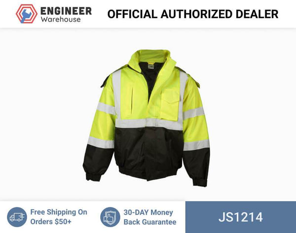 ML Kishigo Outerwear Economy Bomber Jacket - 4XLarge - Lime - JS1214