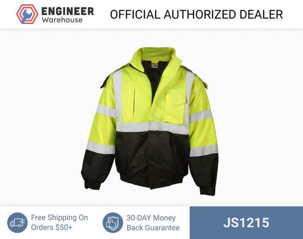 ML Kishigo Outerwear Economy Bomber Jacket - 5XLarge - Lime - JS1215