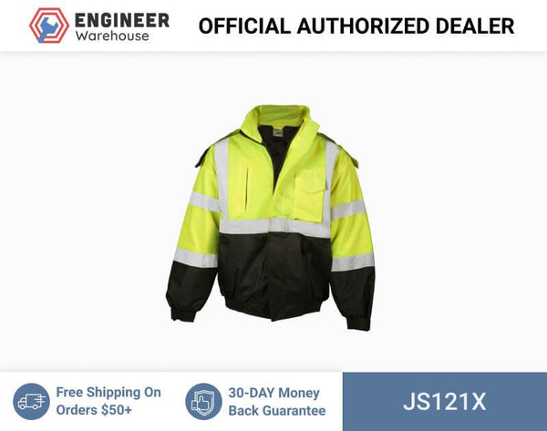 ML Kishigo Outerwear Economy Bomber Jacket - XLarge - Lime - JS121X