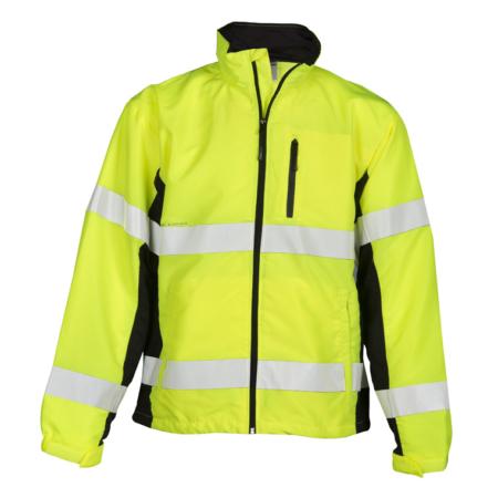 ML Kishigo Outerwear Premium Black Series Windbreaker - Large - Lime - WB100L