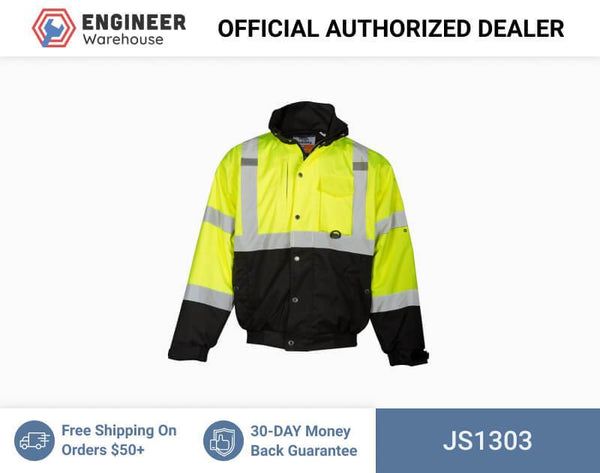 ML Kishigo Outerwear Ripstop Bomber Jacket - 3XLarge - Lime - JS1303