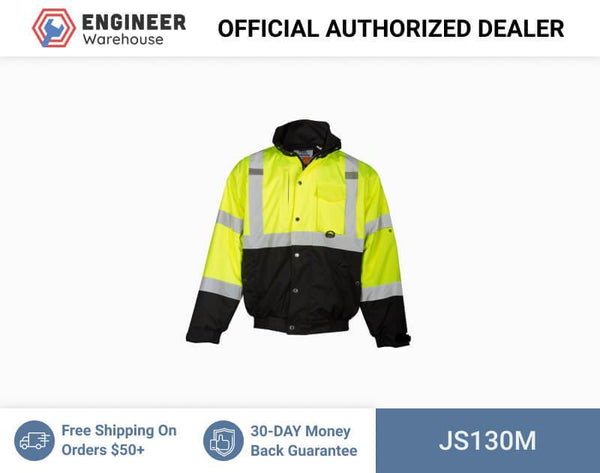 ML Kishigo Outerwear Ripstop Bomber Jacket - Medium - Lime - JS130M