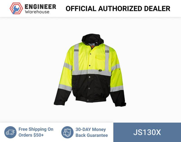 ML Kishigo Outerwear Ripstop Bomber Jacket - XLarge - Lime - JS130X