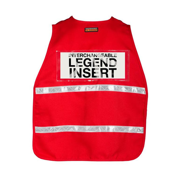 ML Kishigo 3700 Series Incident Command Vest (Red) - 3708i