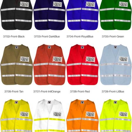 ML Kishigo 3700 Series Incident Command Vest (Light Blue) - 3709i