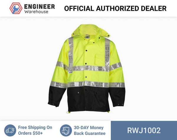 ML Kishigo Storm Stopper Pro Rainwear Jacket 2XLarge-3XLarge (Lime) - RWJ1002