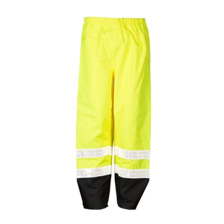 ML Kishigo Rainwear Storm Stopper Pro Rainwear - 2XLarge-3XLarge - Lime Pants - RWP1002
