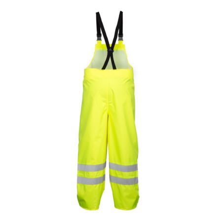 ML Kishigo Rainwear Storm Stopper Rainwear - 4XLarge-5XLarge - Lime Bib - 9665P4
