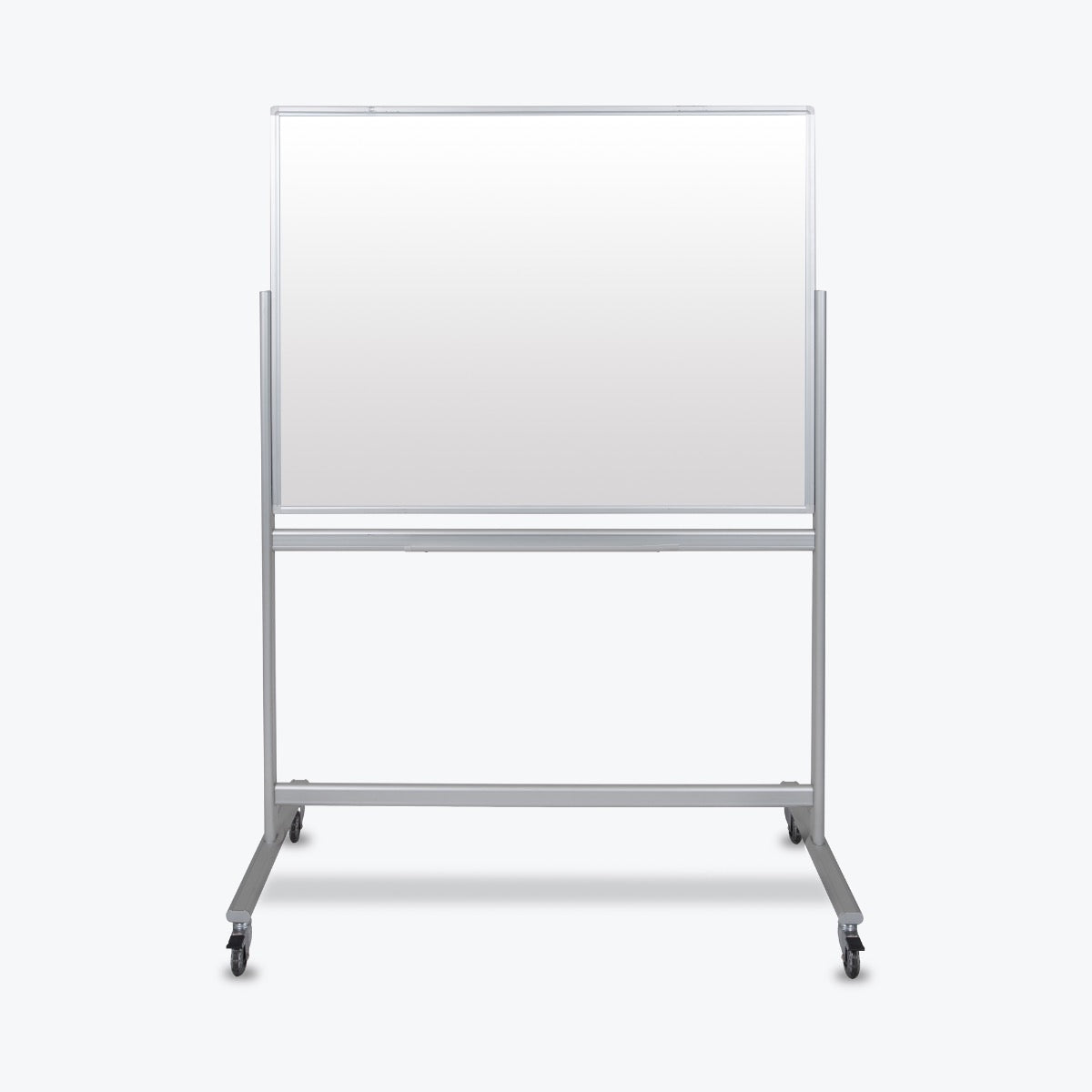 Luxor 72 in. x 40 in. Double Sided Mobile Magnetic Whiteboard