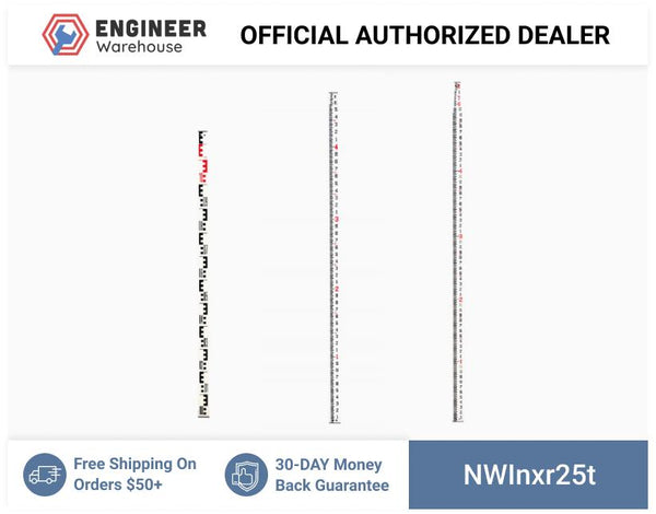 Northwest Instrument 25' Fiberglass Grade Rod 10ths - NXR25T