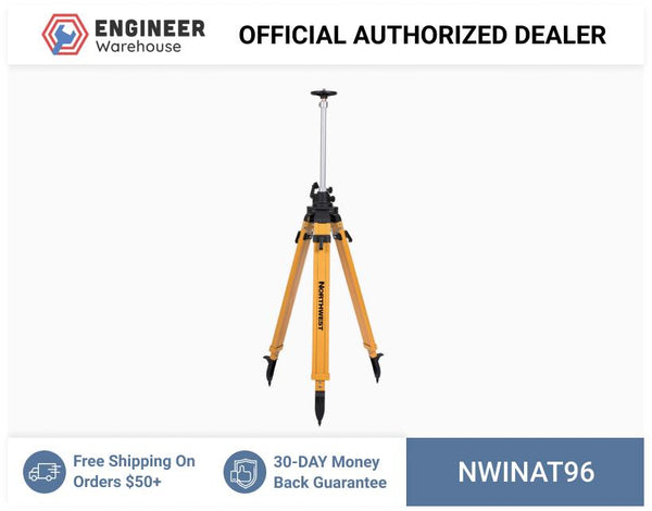 Northwest Instrument Heavy-Duty Tripod w/ 9' Elevator Column - NAT96