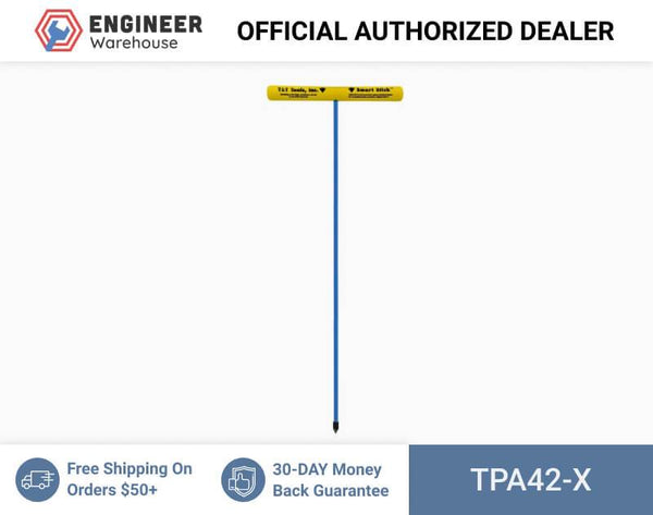 T&T Tools 42" Smart Stick Standard Soil Probe, 3/8" Hex Rod - TPA42-X