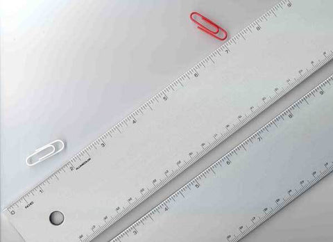 AlumiColor 48" Non-Slip Steel Edge Straight Edge (Silver) - 1214-1