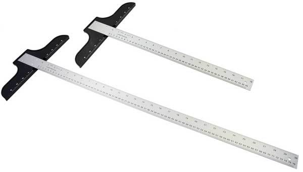 Aluminum Straight Edge Ruler with Handle, It Is A Aluminum Ruler, A Straight Edge Ruler and A Centimeter Ruler, Ideal Ruler for Cutting, Much Safer