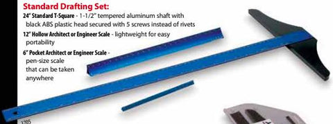 AlumiColor Standard Engineer Set (Blue) - 3725-5