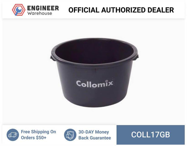 Collomix 17 Gallon Mixing Bucket/Tub (Pack of 3) - 17GB