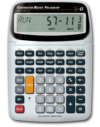 Calculated Industries Construction Master Pro Desktop Calculator - 44080
