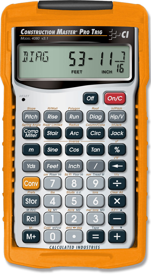 Calculated Industries Construction Master Pro Trig - 4080