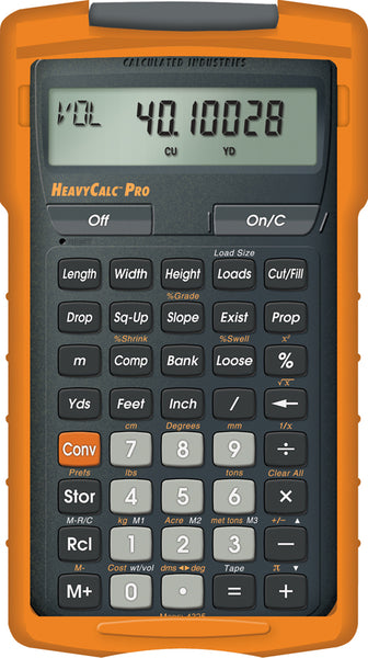 Calculated Industries HeavyCalc Pro Construction Calculator - 4325