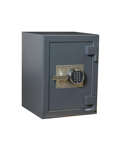 Hollon Safe 20" x 15" x 15" B-Rated Cash Safe (Gray) - B2015E
