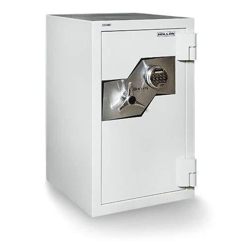 Hollon Safe Oyster Series 33 1/4" x 21 1/8" x 22 1/2" Fire and Burglary Safe (White) - FB-845E