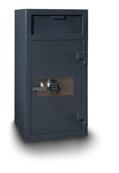 Hollon Safe 40" x 20" x 20" Depository Safe w/ Inner Locking Compartment (Gray) - FD-4020EILK
