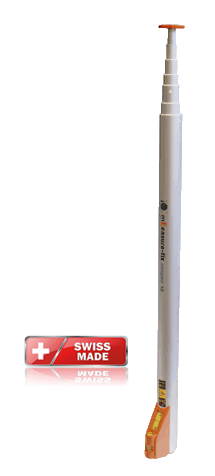 Nedo Measure-Fix Compact 10 15" to 39" Telescopic Measuring Stick - F180113-185