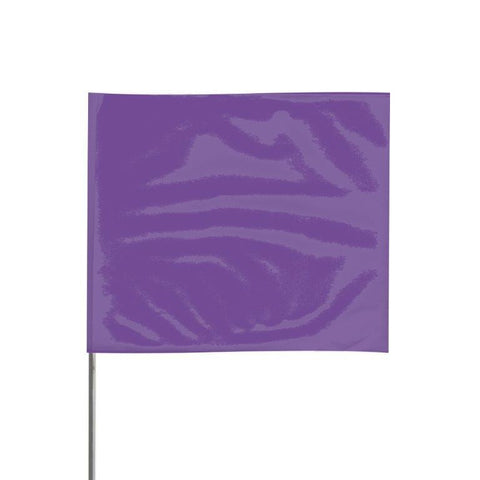 Presco 2" x 3" Marking Flag (Purple) for 15" Staff - 2315PP