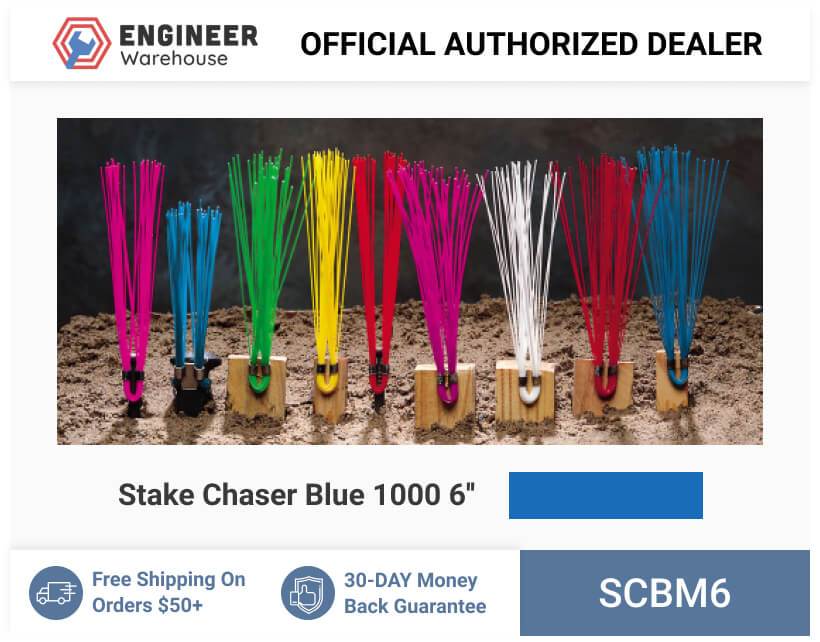 Smi-Carr - Stake Chaser Blue 1000 6'' - SCBM6