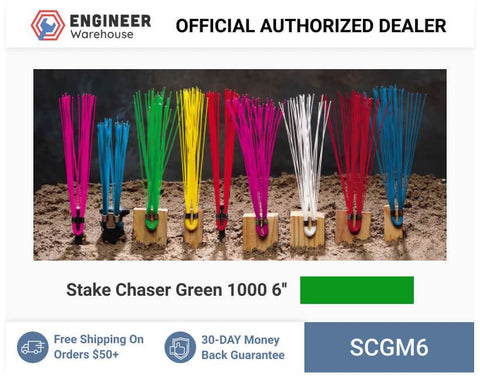 Smi-Carr - Stake Chaser Green 1000 6'' - SCGM6