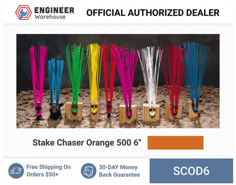 Smi-Carr - Stake Chaser Orange 500 6'' - SCOD6