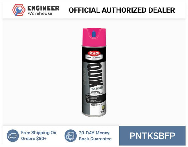 Smi-Carr - Quik-Mark Inverted Marking Paints 20 oz 12 cans/case Solvent Flo Pink - PNTKSBFP