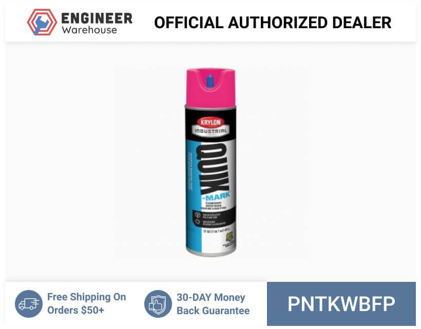 Smi-Carr - Quik-Mark Inverted Marking Paints 20 oz 12 cans/case Water Flo Pink - PNTKWBFP
