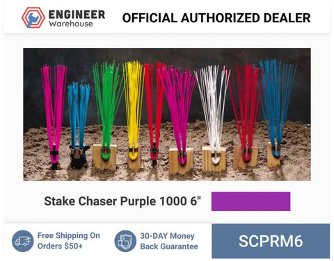 Smi-Carr - Stake Chaser Purple 1000 6'' - SCPRM6
