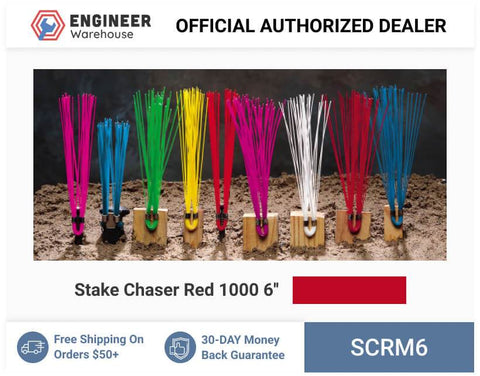 Smi-Carr - Stake Chaser Red 1000 6'' - SCRM6