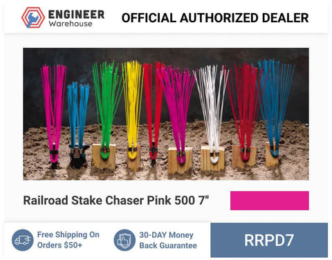 Smi-Carr - Railroad Stake Chaser Pink 500 7'' - RRPD7