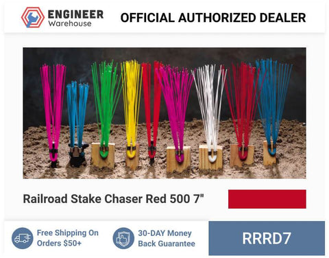 Smi-Carr - Railroad Stake Chaser Red 500 7'' - RRRD7