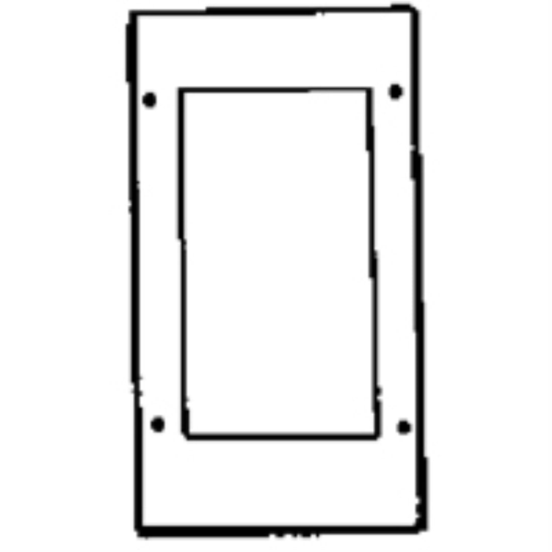 TPI Wall Plate Adaptor (White) - 4300PW